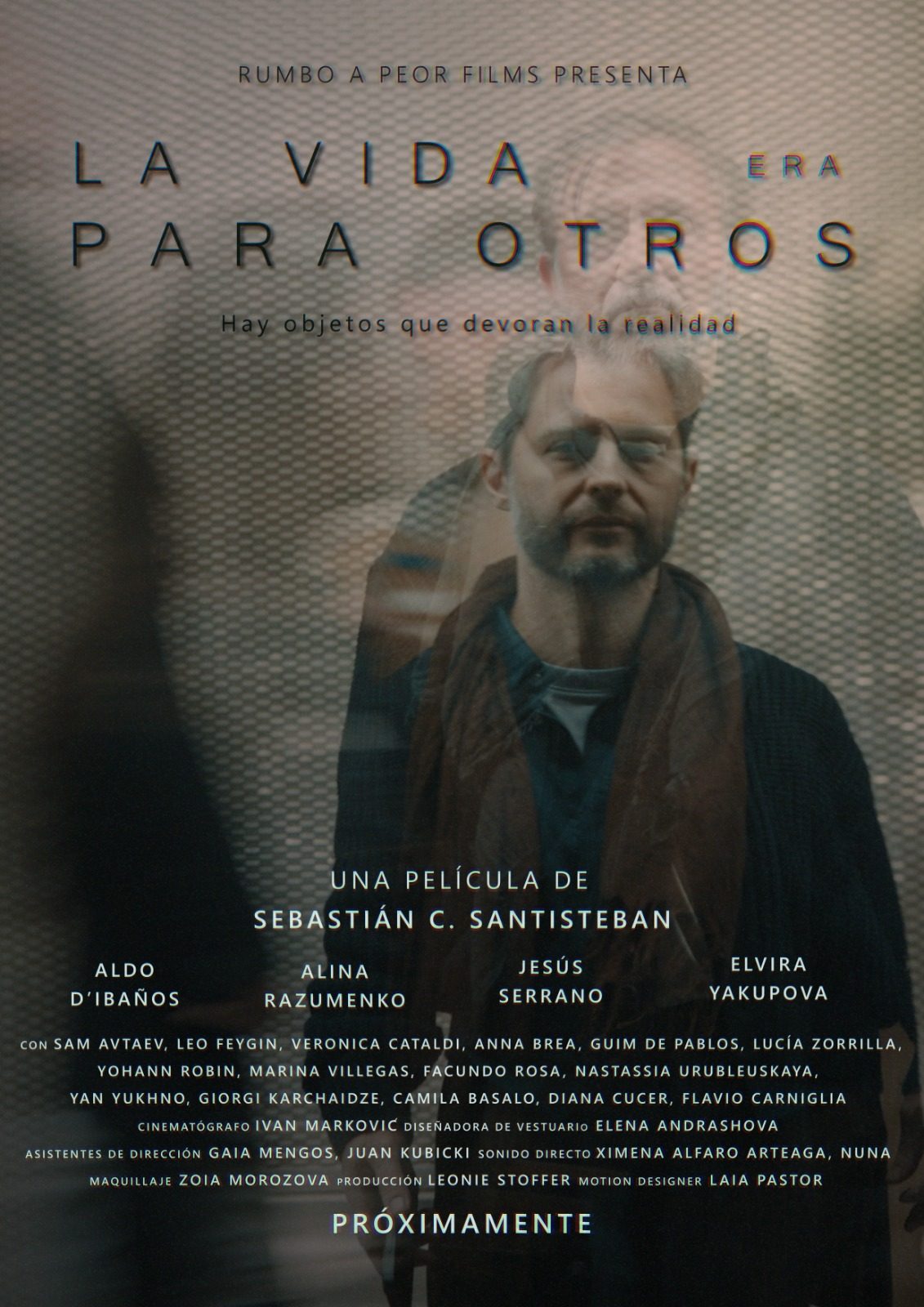 Cartel de La vida era para otros